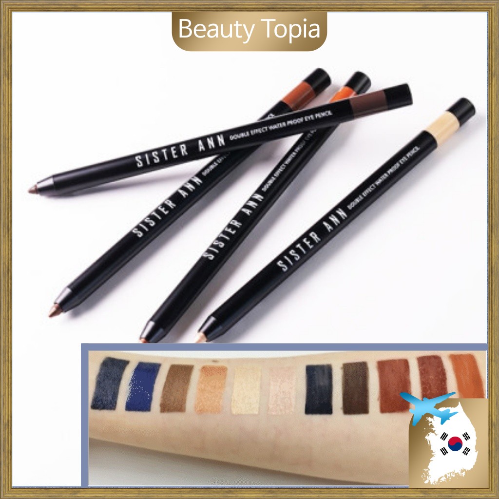 SISTER ANN Double Effect Waterproof Eye pencil Eyeliner 11 colors