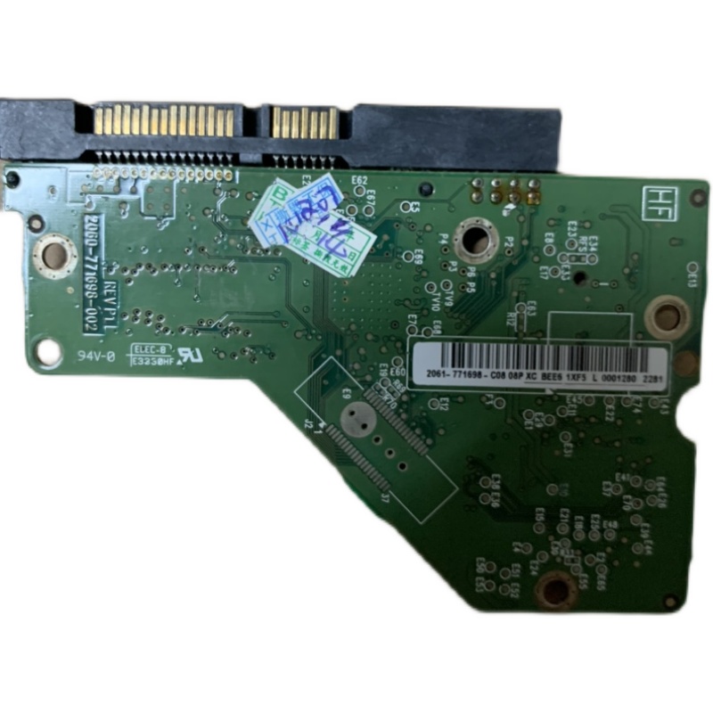 Contrôleur PCB 2060-771698-004 WD15EARS-32MVWB0 disques