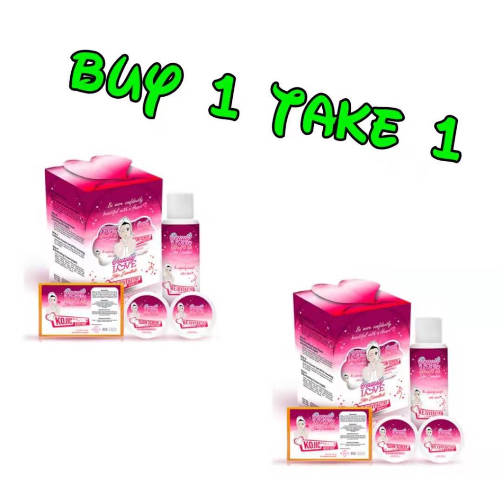 ( Buy 1 take 1 ) Beauty Love Rejuvenating Set beauty Shopee Philippines