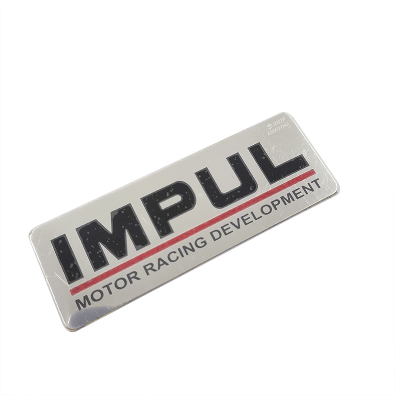 1 x Metal IMPUL Logo Letter Car Motor Decprative Emblem Sticker Badge ...