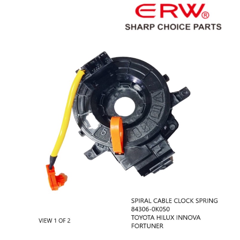 SPIRAL CABLE CLOCK SPRING (SPIRAL CORD) TOYOTA INNOVA/FORTUNER ( 84306