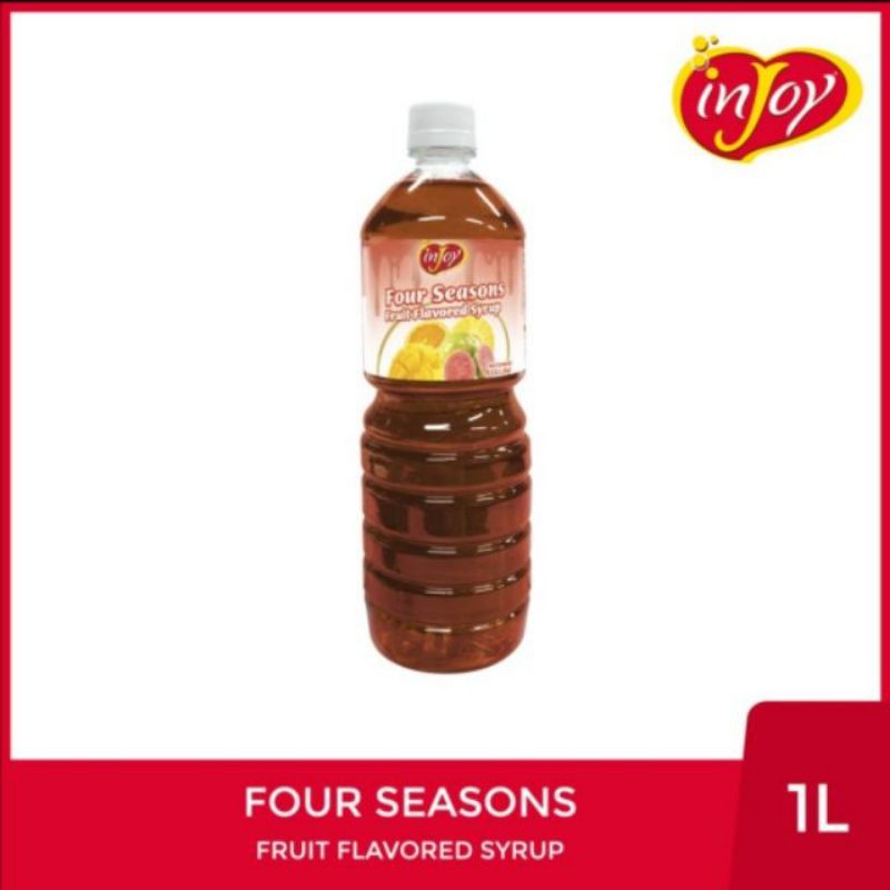 inJoy Four Seasons Flavored Syrup 1L | Shopee Philippines