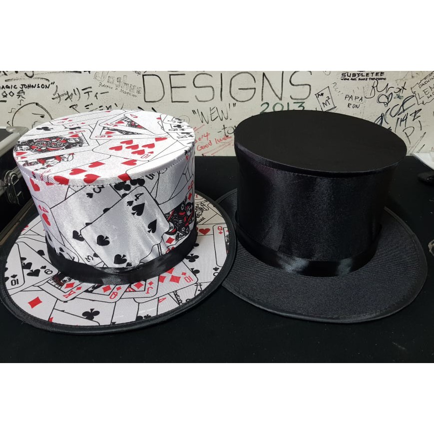 Collapsible Folding Top Hat Magic Tricks Accessories Shopee Philippines