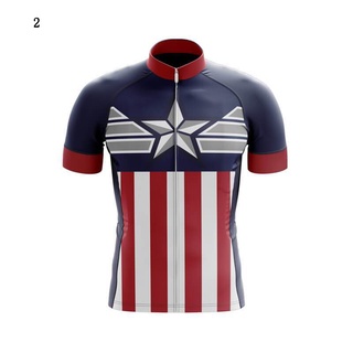 Captain america cycling deals jersey