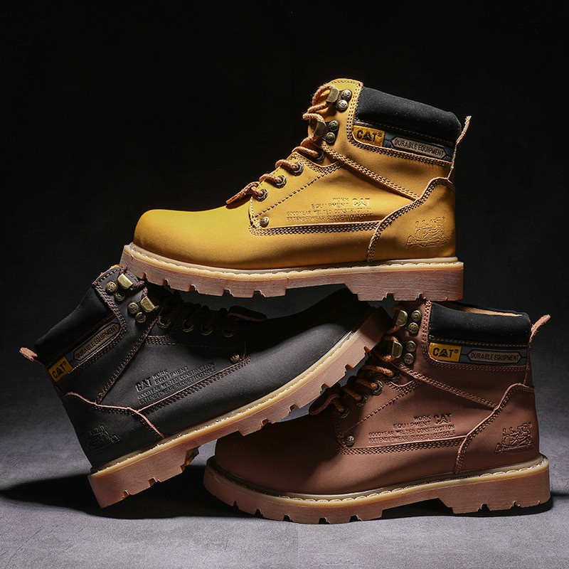 Ready Stock Have In Stock Caterpillar Shoes Caterpillar For Men And Women CAT Martin Boots Hi