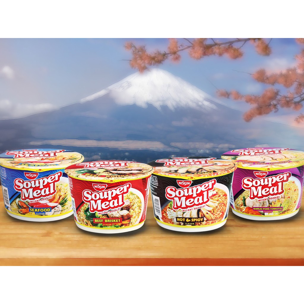 Nissin Souper Meal Instant Noodles (Different Variants) 85g | Shopee ...