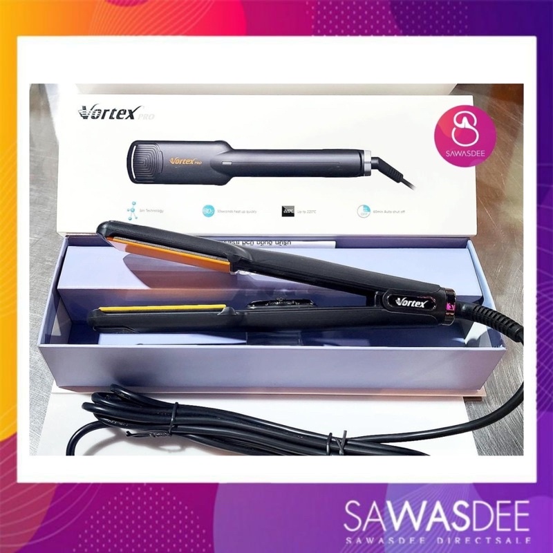 Vortex Pro Hair Straightener Model f268 Electric f268 Ion System ...