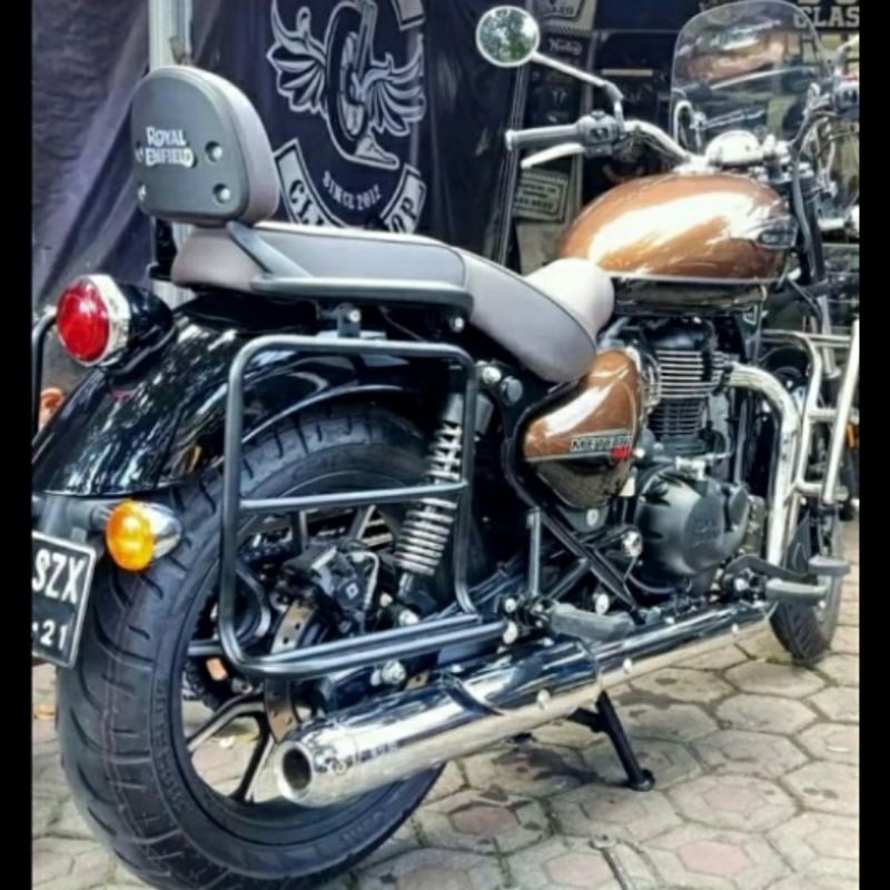 Siderack royal enfield meteor side rack royal enfield meteor side rack ...