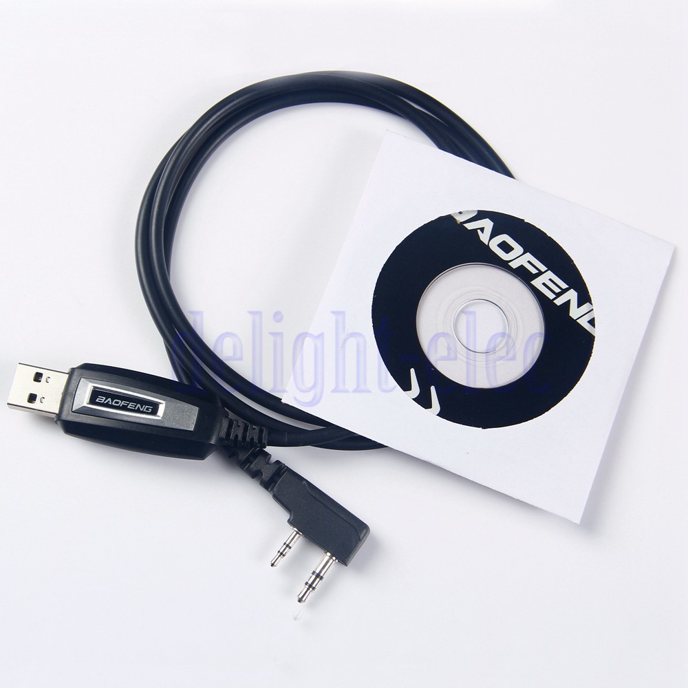 Baofeng and WLN original program Cable with software CD For Two Way ...