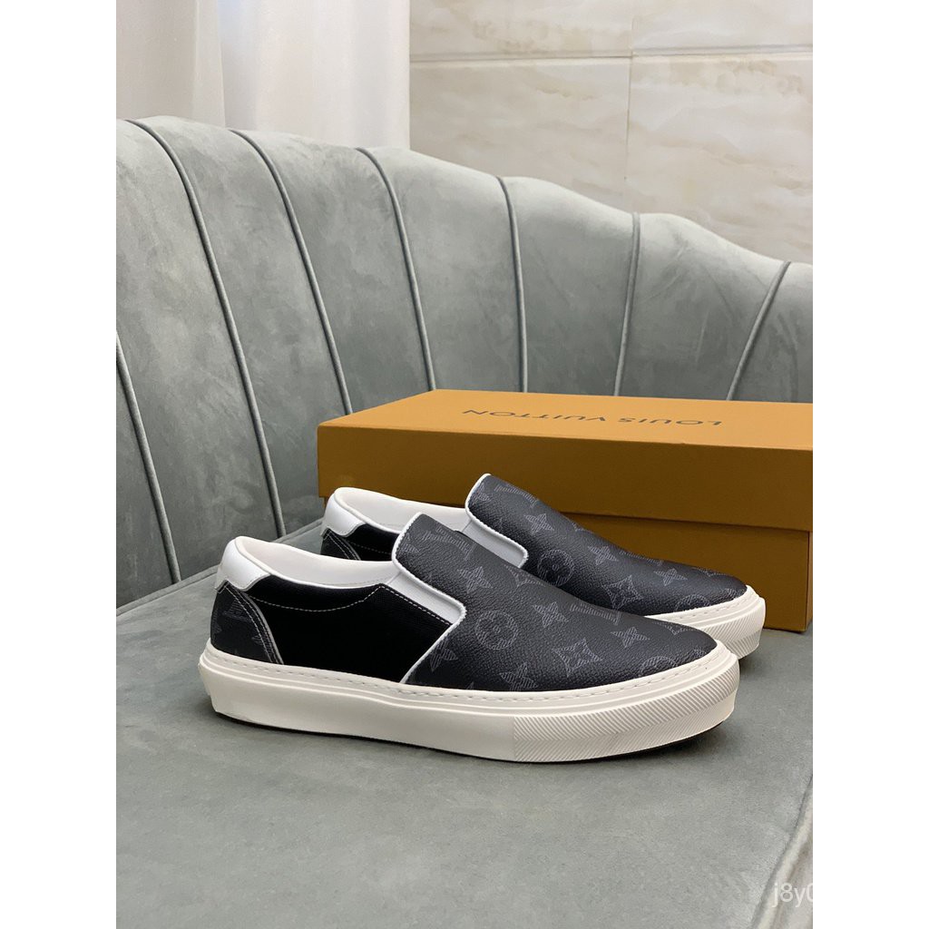 Sell Louis Vuitton Trocadero Slip-Ons - Black