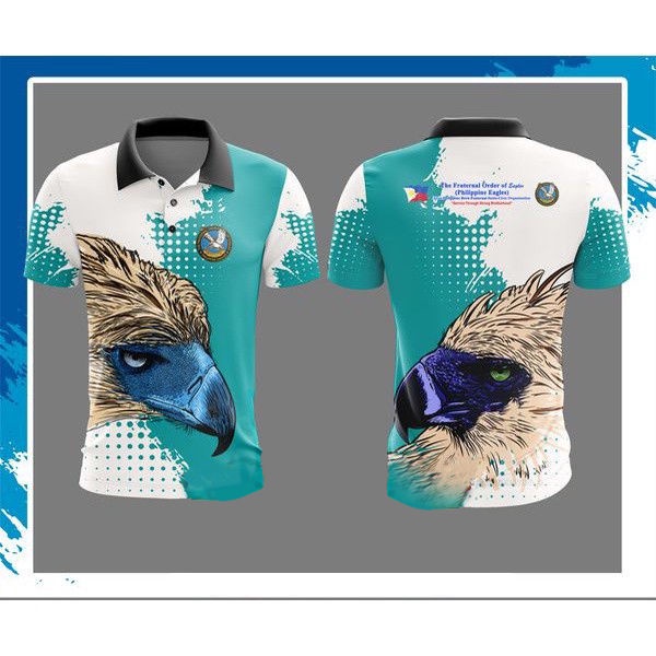 EAGLES POLO SHIRT DESIGN 7-11 (FULL SUBLIMATION)