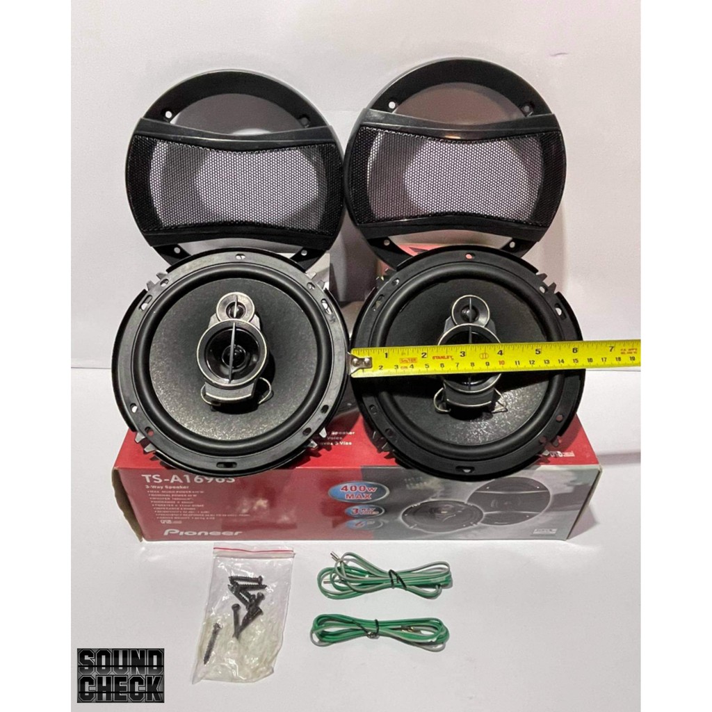 Pioneer 4 Way Car Speaker 400 Watts Ts A1696s 6 Inches Shopee