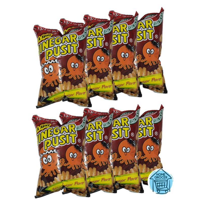 Vinegar Pusit 33g x 8pc/ bundle Shopee Philippines