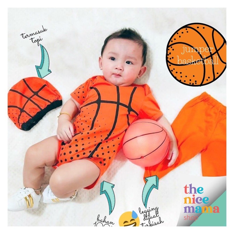 Infant basketball hot sale costume