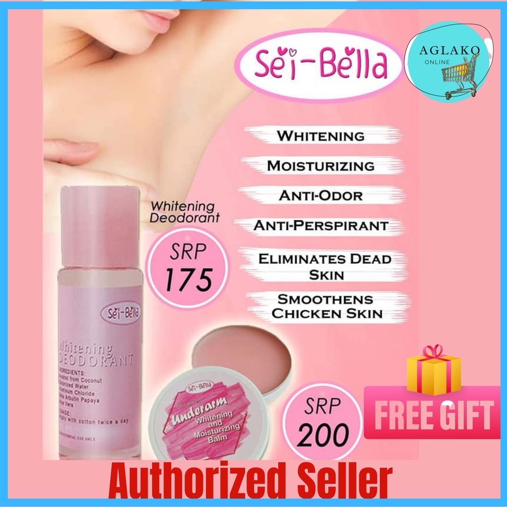 Sei Bella Whitening Deodorant Version 2.0 Underarm Whitening and