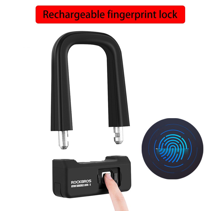 thumbprint bike lock