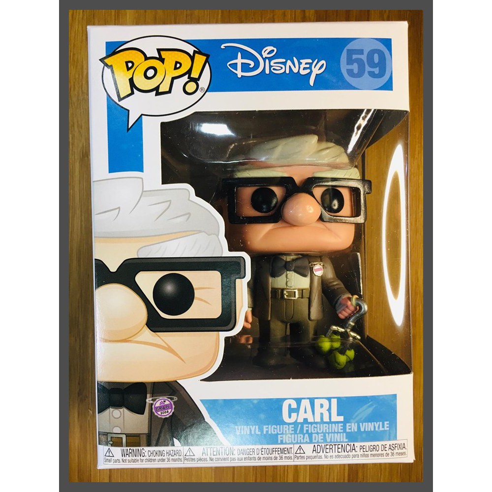 Disney / Pixar Up Carl PVC Figure (No Packaging)