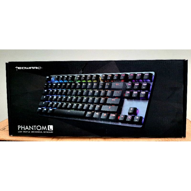Tecware Phantom L Low Profile 87 Keys Mechanical Keyboard | Shopee ...