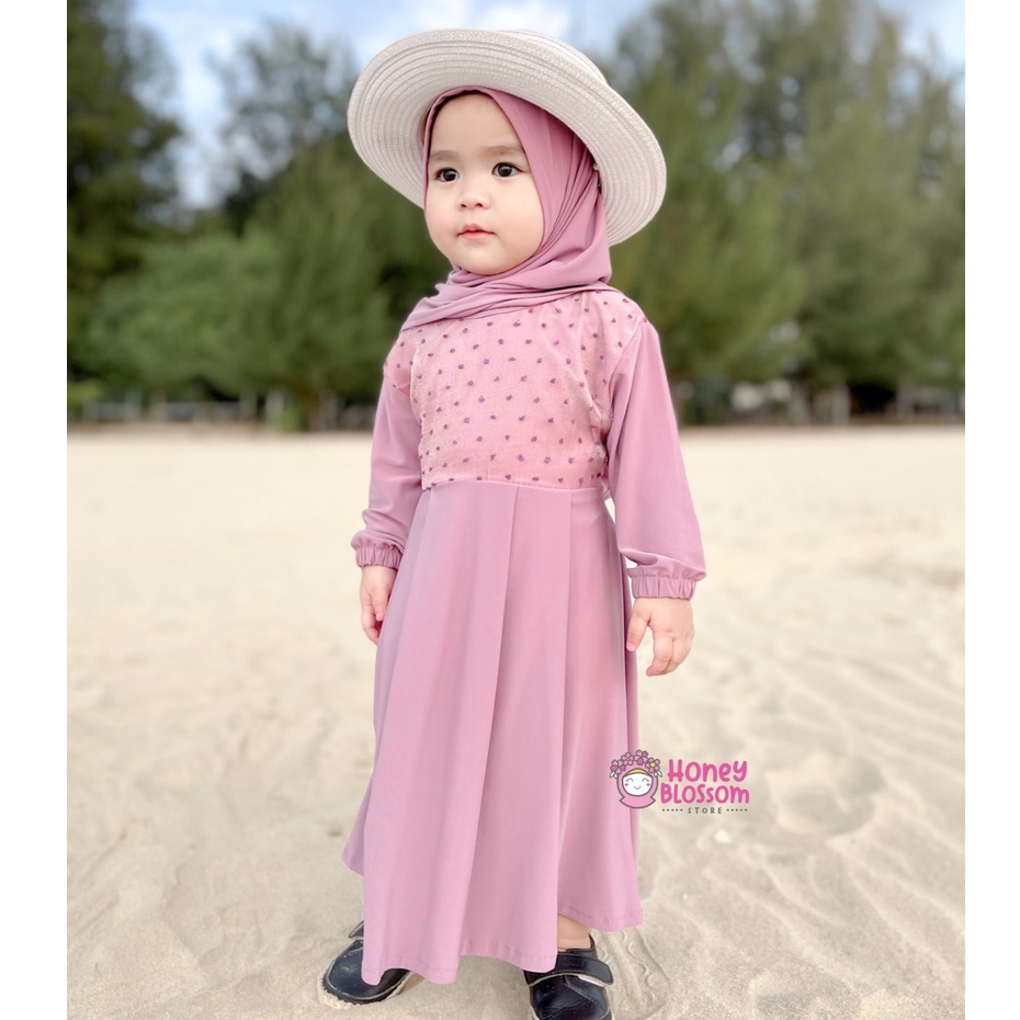 HONEYBLOSSOm cute baby robe / alesha baby girl robe / baby girl robe 0 ...
