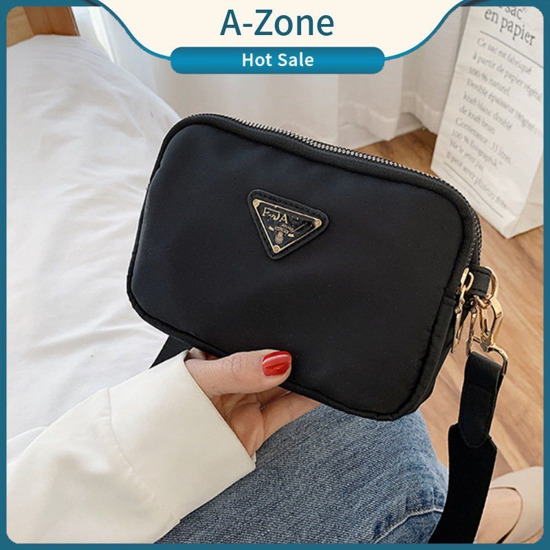 JC Bags fashion korean 3zipper sling bag for women high quality