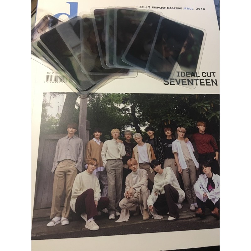 SEVENTEEN Ideal Cut Dicon 2018 Official Photocards | Shopee