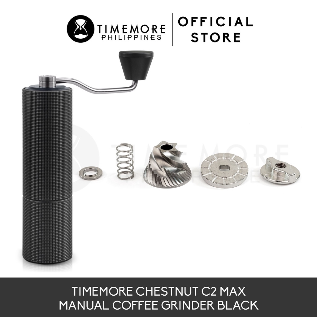 TIMEMORE Chestnut C2 MAX Manual Coffee Grinder Black Shopee Philippines