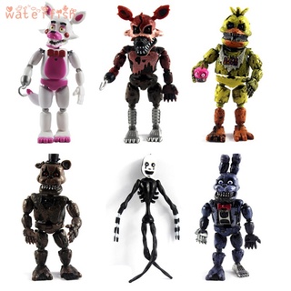 New 8Pcs/lot Fnaf Anime Figure Sundrop Security Breach Fnaf Mangle