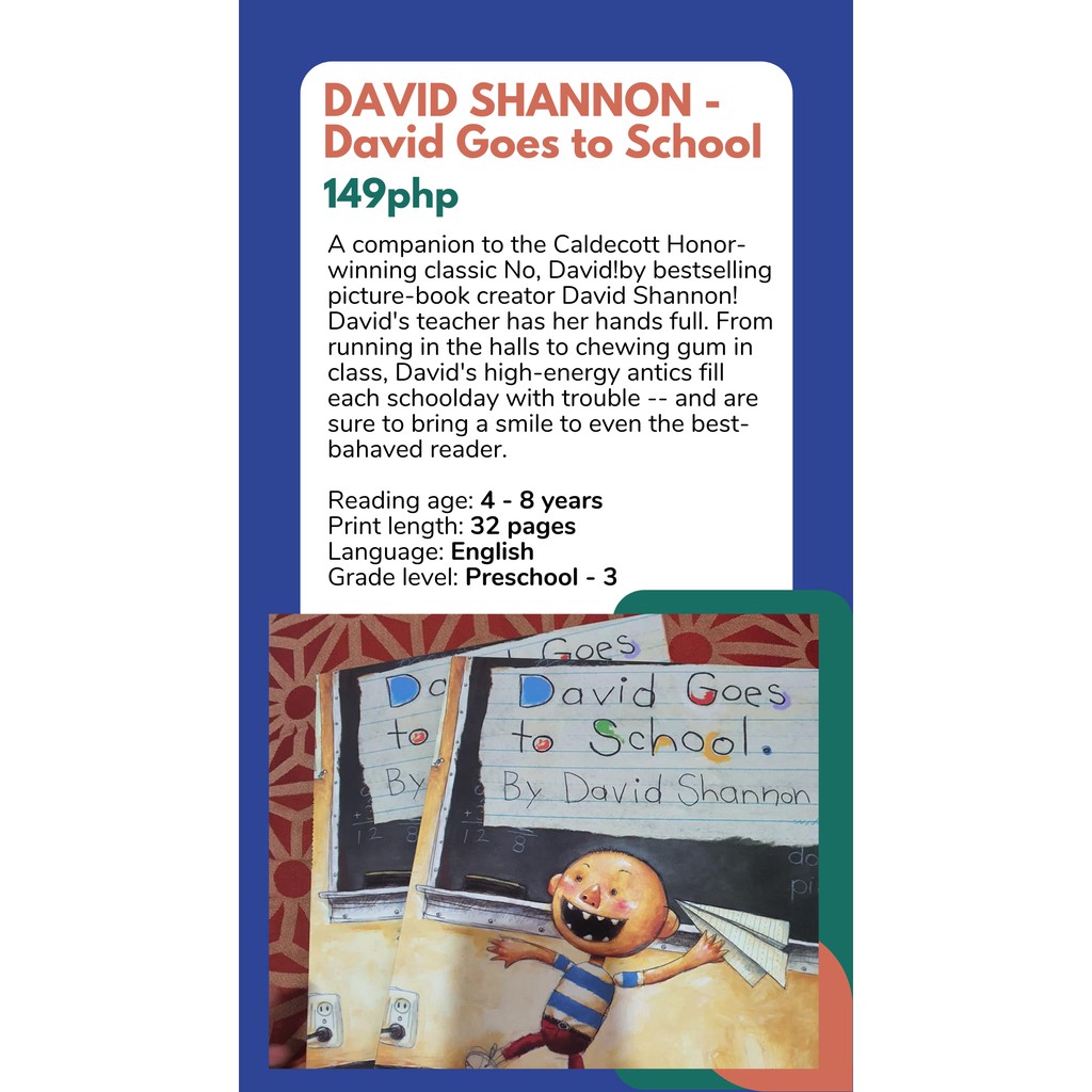 DAVID　Philippines　School　Story　Goes　SHANNON　David　Shopee　to　Book