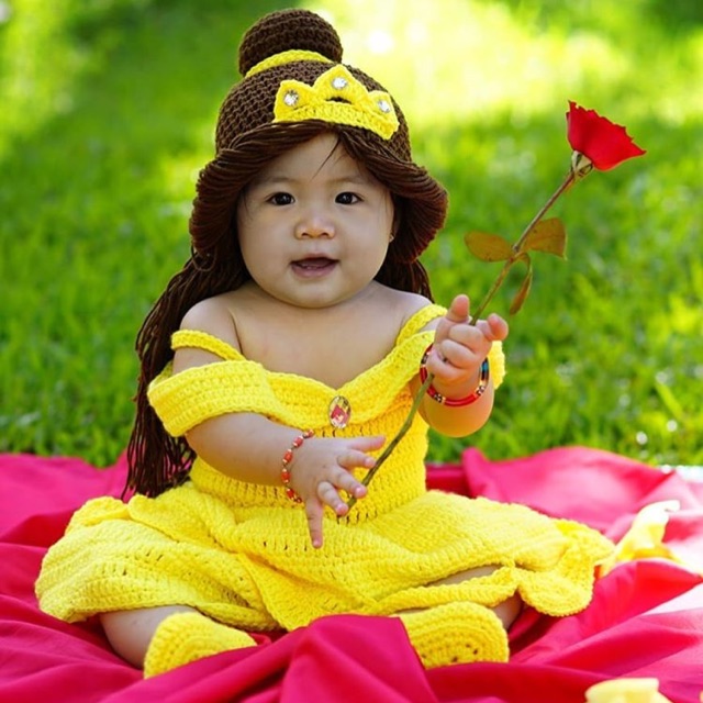 Disney belle outlet baby costume