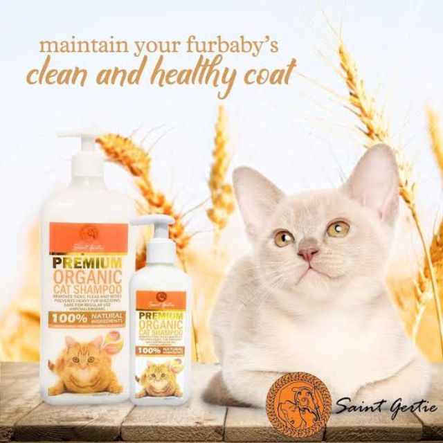 Organic cat clearance shampoo