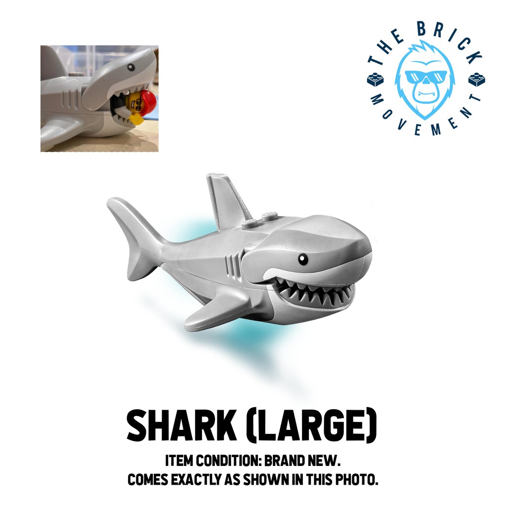 Lego 2024 large shark