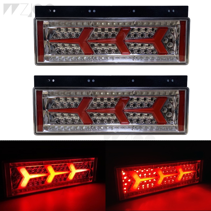 For Isuzu Mitsubishi UD hino Trailer Truck lorry LED Tail Lights Lamp