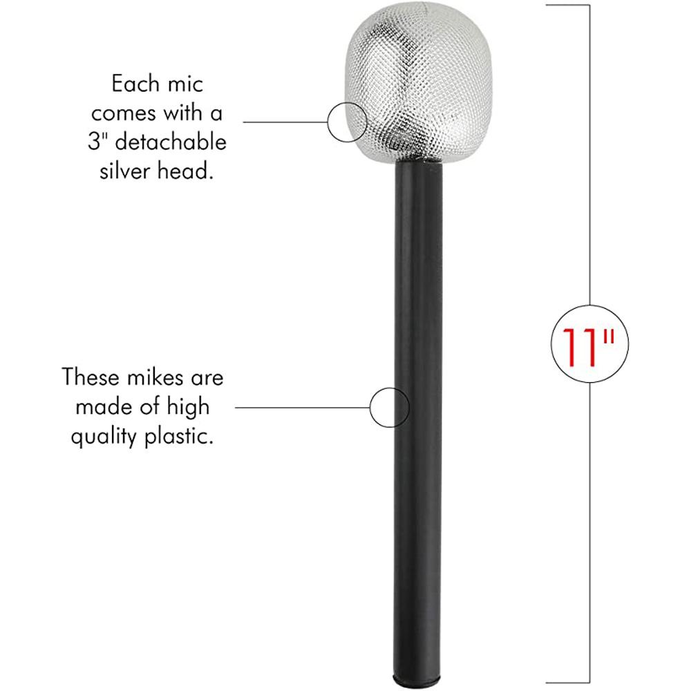 [COD] Microphone Toy Children Toys Performance Props Stage Mic Plastic ...