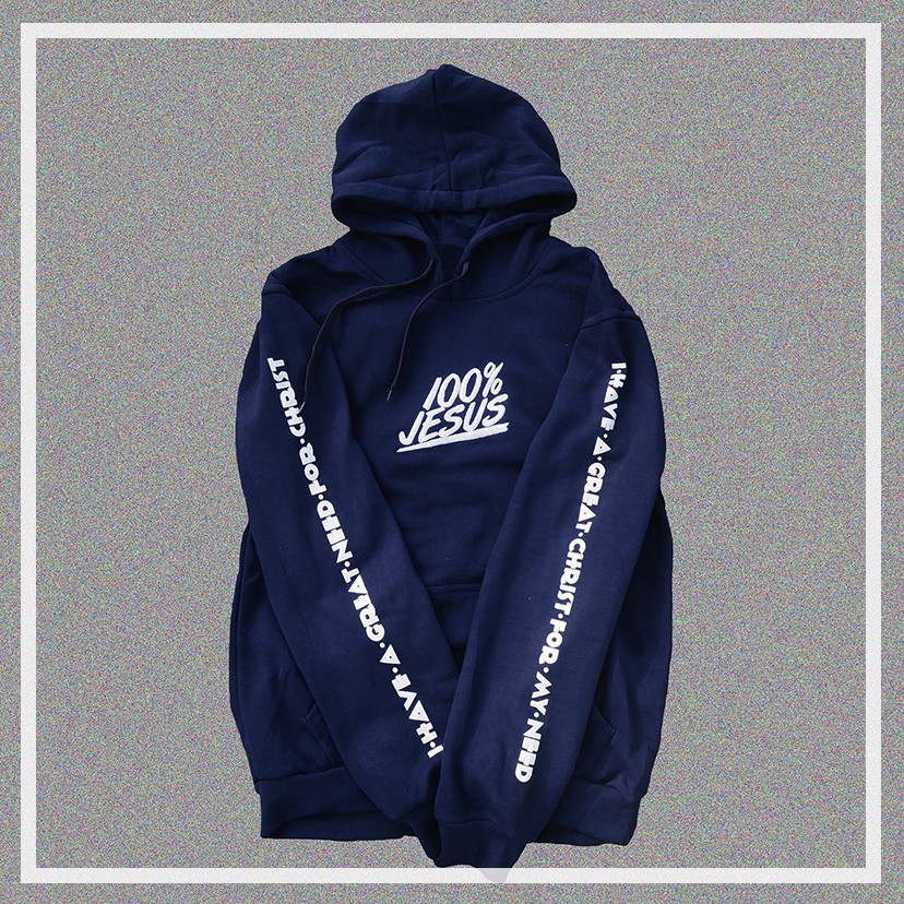 SPURGEON HOODIE Navy blue hoodie Christian hoodie Hoodie with sleeve design Charles Spurgeon Shopee Philippines