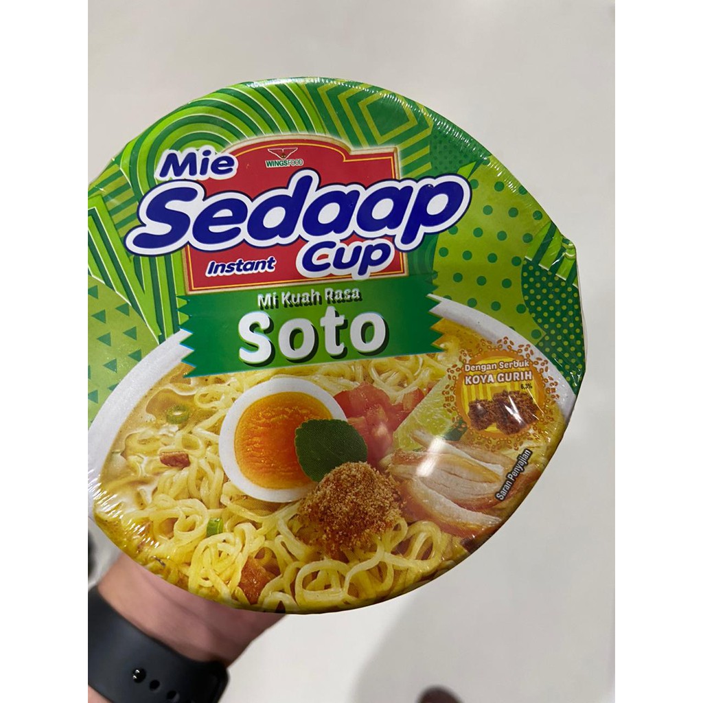 Sedaap Instant Noodle Cup Soto Flavor Shopee Philippines