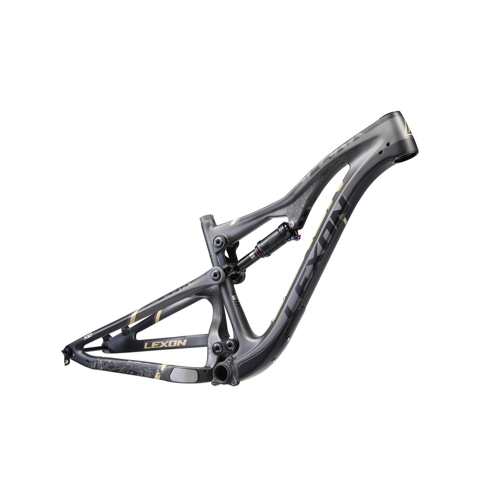 Mtb frame with discount suspension