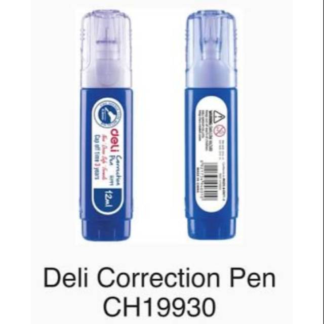 Correction Tape Type X CH19930 Deli typex Correction Fluid Liquid Tipex ...