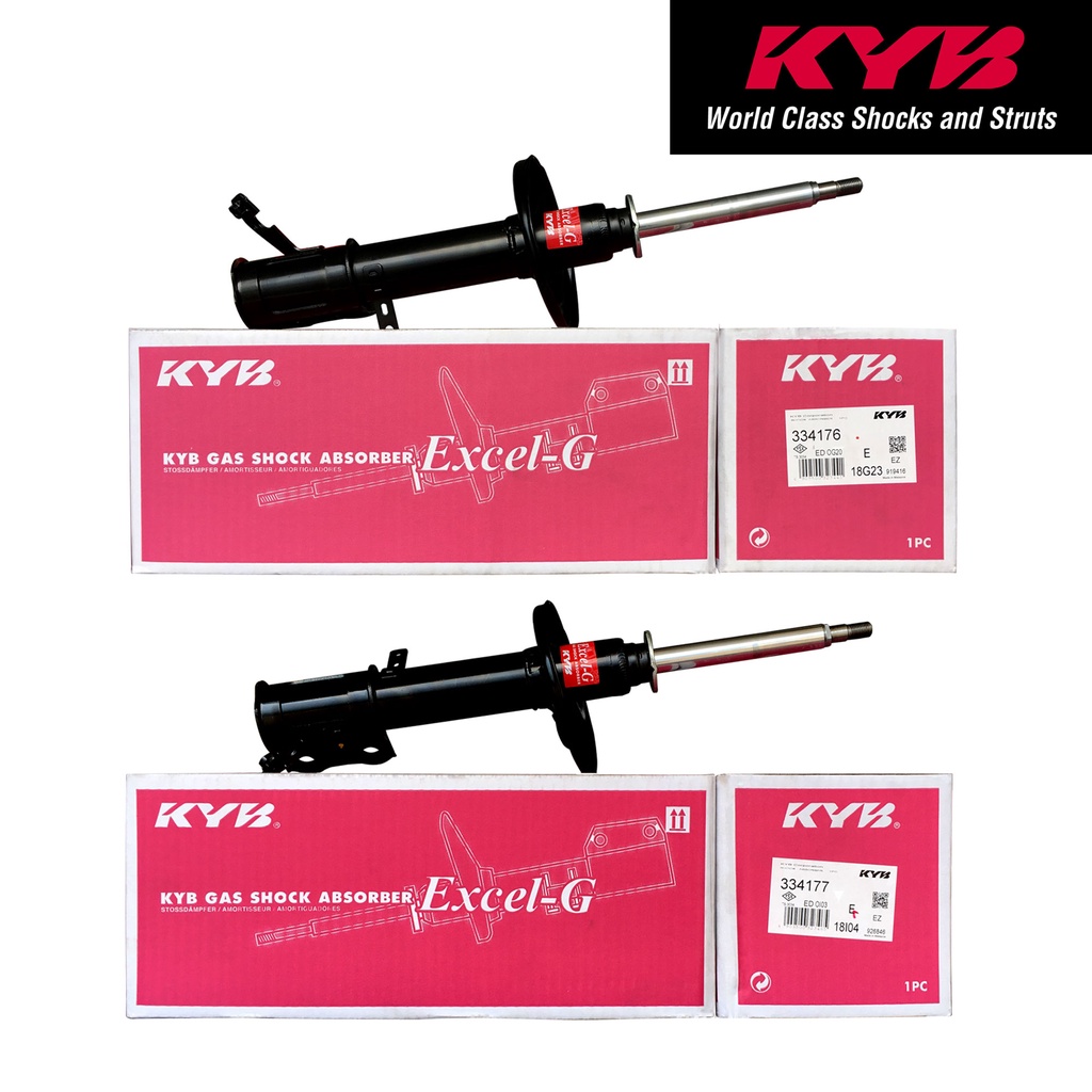 KYB 334176/334177 for Toyota Corolla Lovelife 1998 - 2001 Set of 2 ...