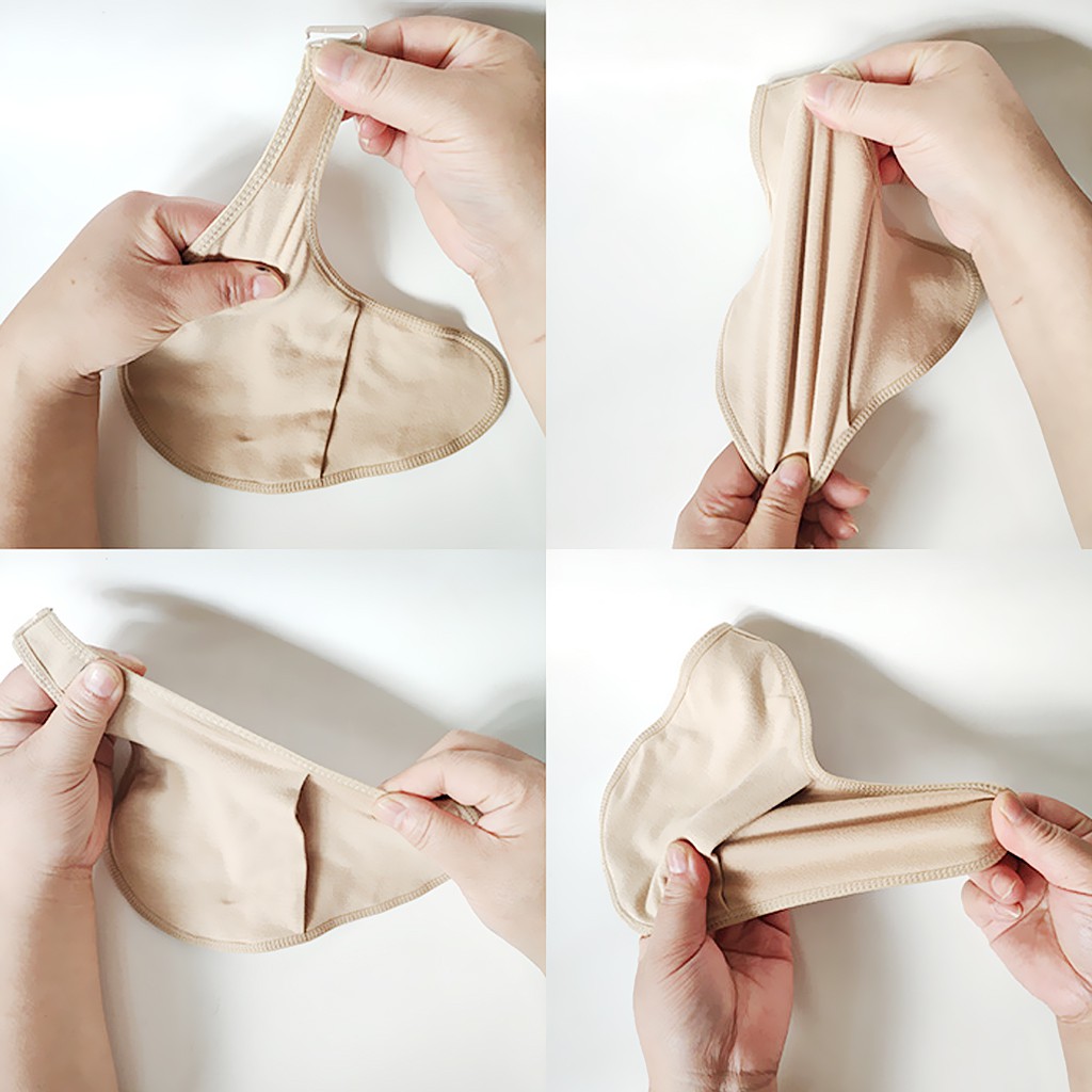 Left Breast Women Silicone Breast Forms Cotton Protect Pocket | Shopee ...
