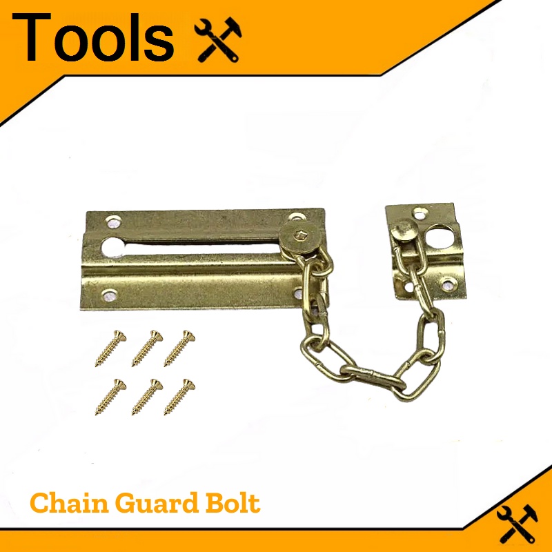 Door Chain Guard Bolt Lock Safety Sliding Bolt Locks Shopee Philippines