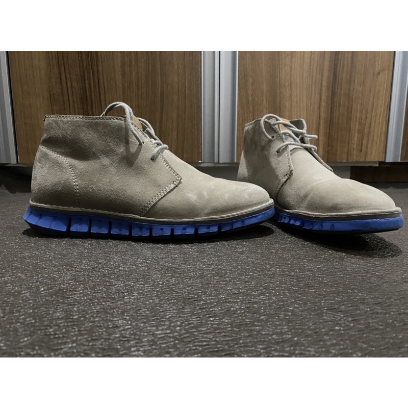 Cole haan suede outlet chukka boots