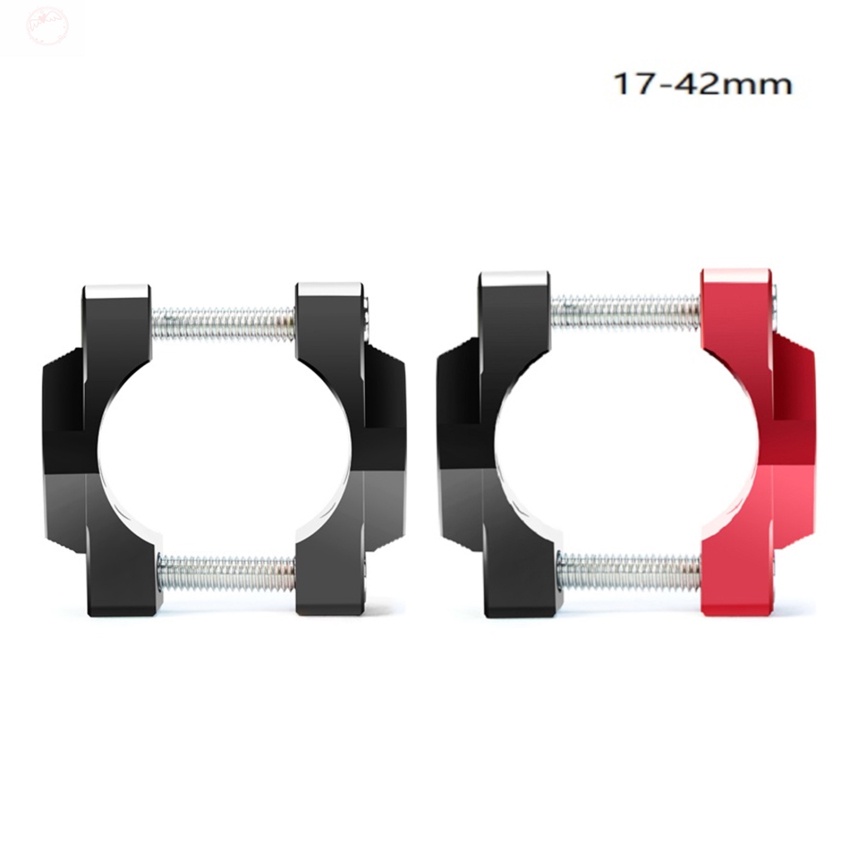 Motorcycle Stent 7-32mm Bracket Bumper Clamp Auxiliary Spotlight Clip