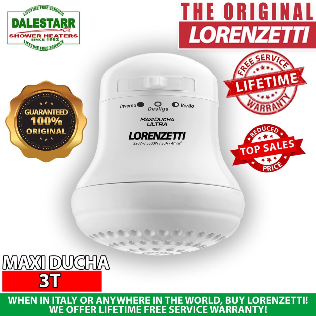 SALE 20 OFF!!! [Hot shower] Lorenzetti Shower Heaters 100 Authentic