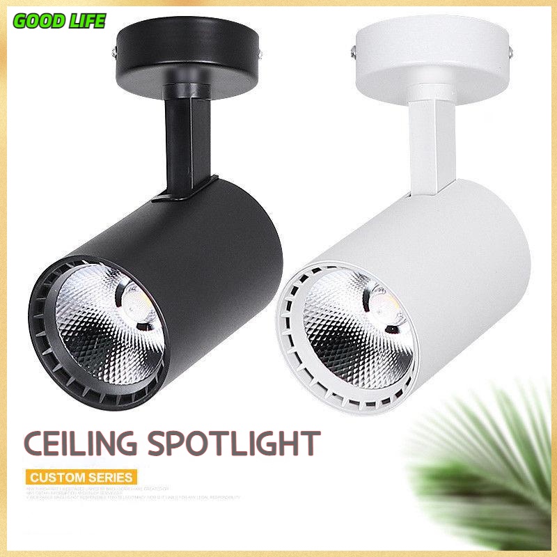 LED Surface Mounted Spotlight Shop Store Trackless Ceiling Style Home ...