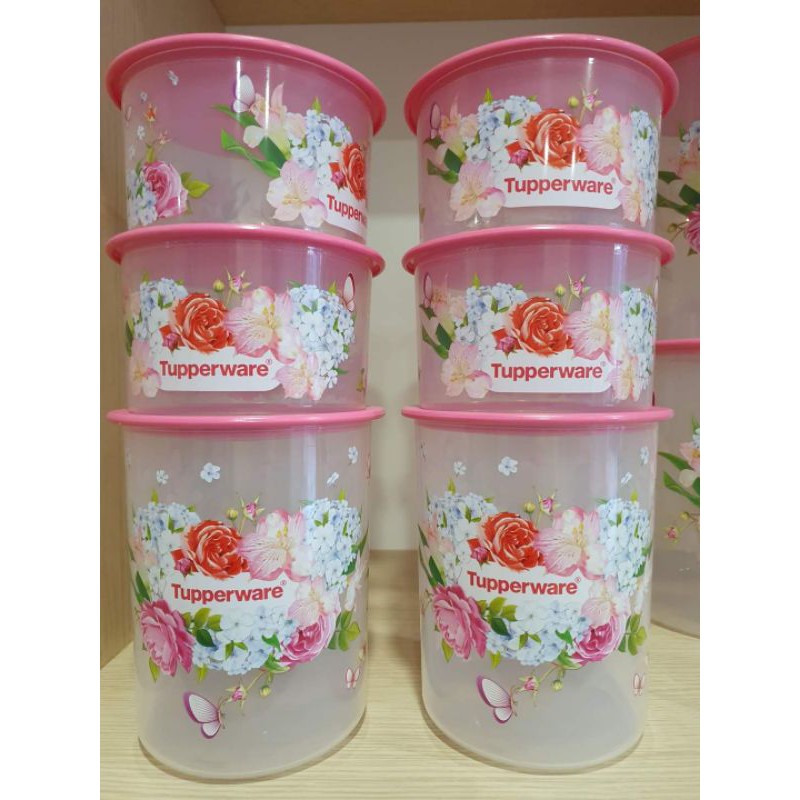 Tupperware One Touch Spring Garden Set (1 no 1.25L &2nos 600ml ...