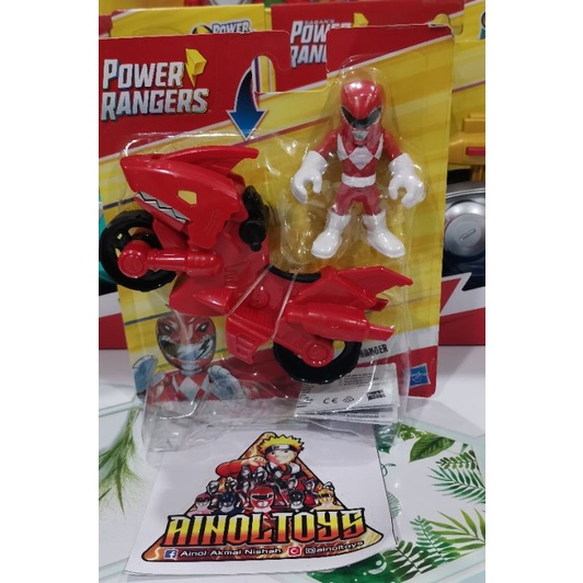 Playskool power rangers bike red | Shopee Philippines