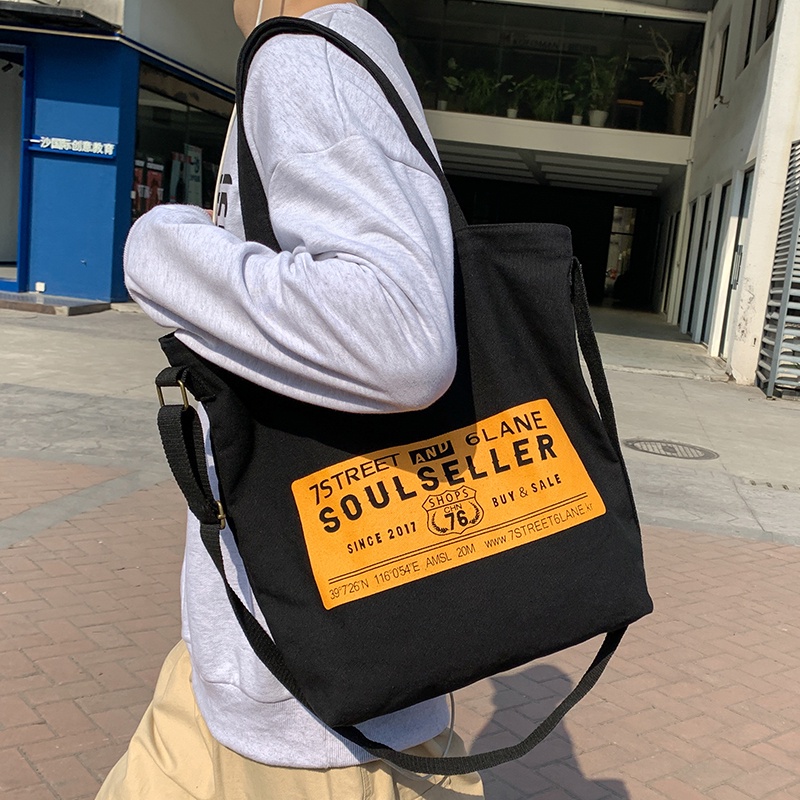 Ulzzang tote bag hot sale