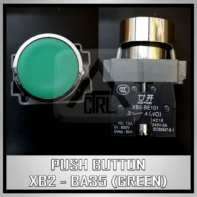 XB2 - BA31/ XB2 - BA42 GREEN / RED PUSH BUTTON SWITCH | VAT INCLUDED ...