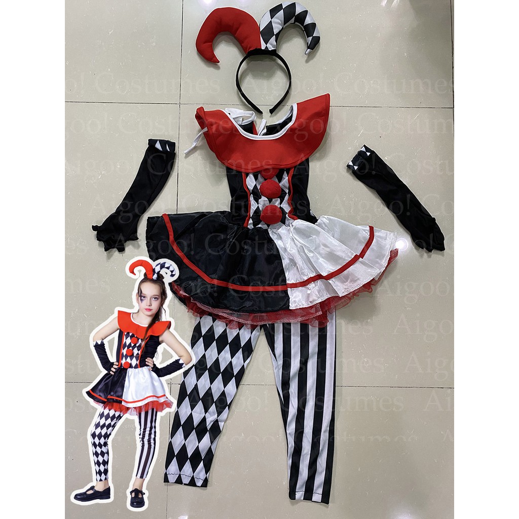 Shop halloween kids costume harley quinn for Sale on Shopee Philippines