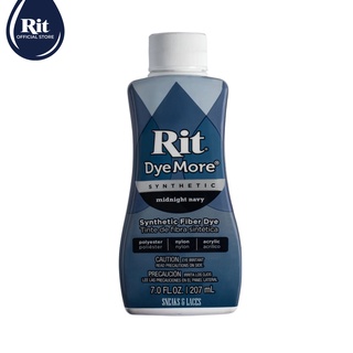 Rit, Other, Rit Dye More Synthetic Fiber Dye 2 7oz Midnight Navy Color  New